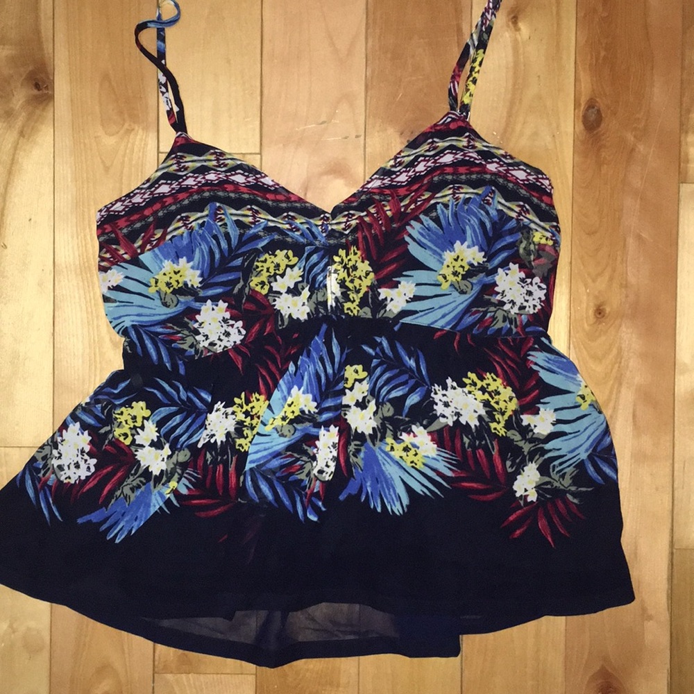 Flowy sleeveless top